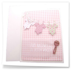 Rosa Baykarte mit Bodies