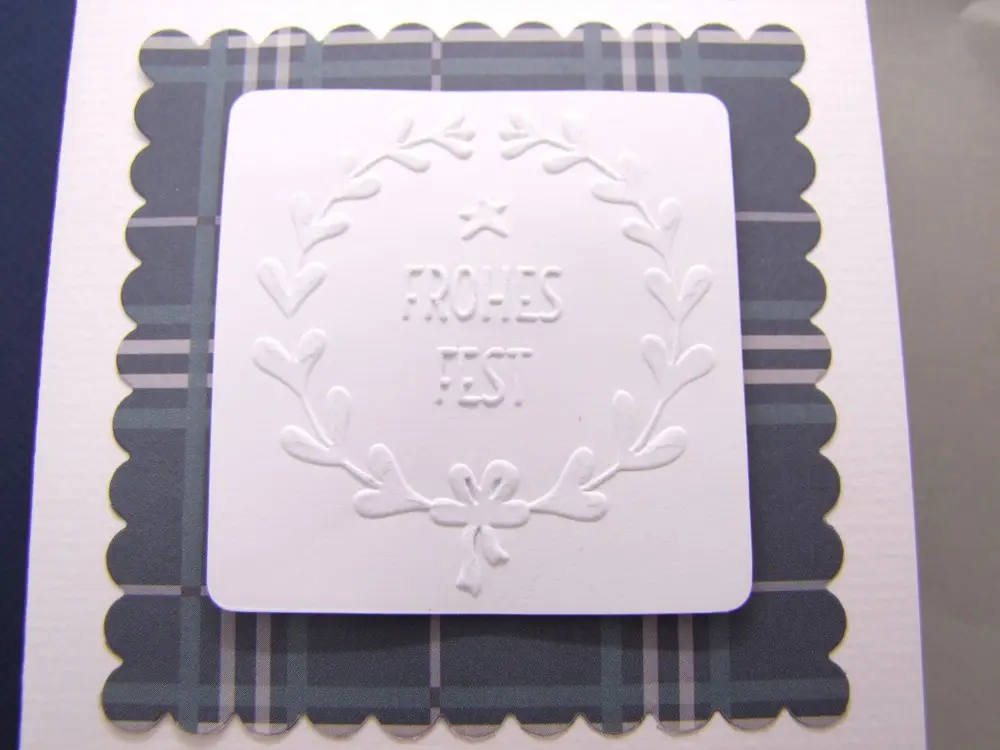 Karte mit Frohes Fest