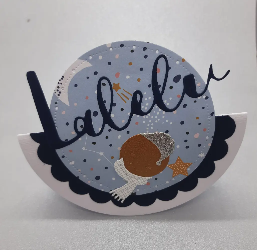 Babykarte zu Schaukeln