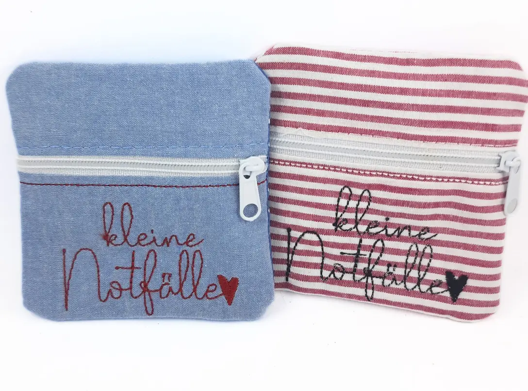 Kleines handgenähte Täschchen  für kleine Notfälle