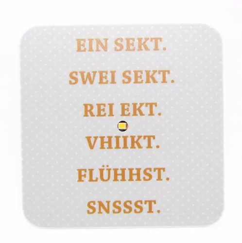 Leuchtuntersetzer für Getränk